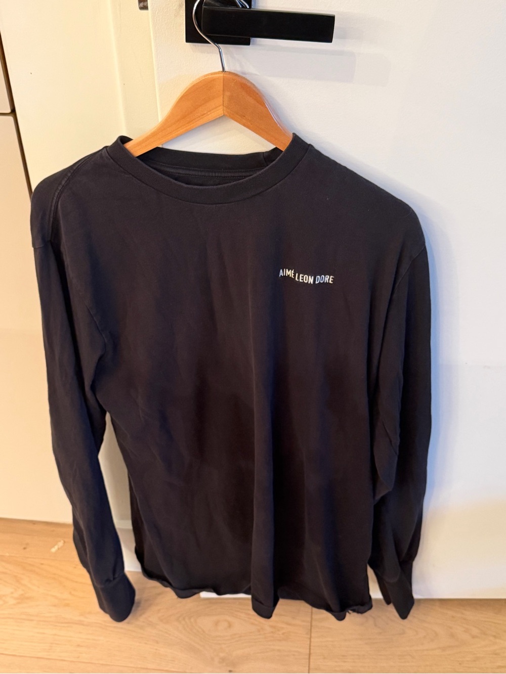 Aime Leon Dore Long Sleeve Tee - Black